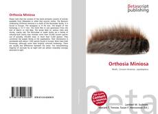 Copertina di Orthosia Miniosa