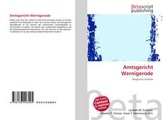 Copertina di Amtsgericht Wernigerode