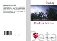 Copertina di Clinostigma Savoryana