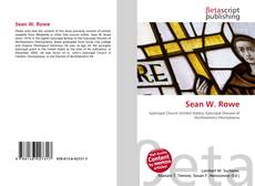 Couverture de Sean W. Rowe