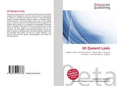 Copertina di Ut Queant Laxis