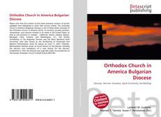 Buchcover von Orthodox Church in America Bulgarian Diocese