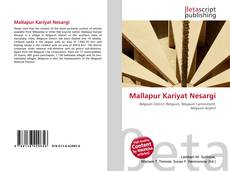 Copertina di Mallapur Kariyat Nesargi