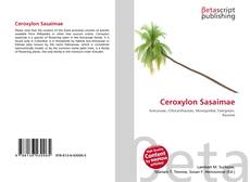 Couverture de Ceroxylon Sasaimae