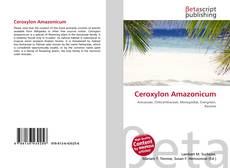 Copertina di Ceroxylon Amazonicum