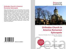 Copertina di Orthodox Church in America Romanian Episcopate