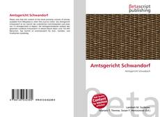 Buchcover von Amtsgericht Schwandorf