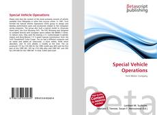 Special Vehicle Operations的封面