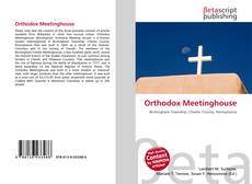 Buchcover von Orthodox Meetinghouse