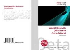 Buchcover von Special Relativity (Alternative Formulations)