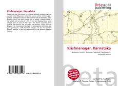 Buchcover von Krishnanagar, Karnataka