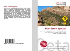 Copertina di Utah Scenic Byways