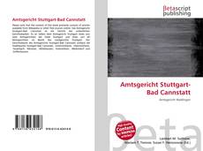 Buchcover von Amtsgericht Stuttgart-Bad Cannstatt