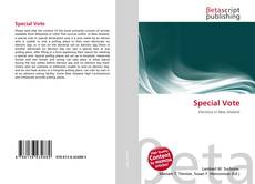 Buchcover von Special Vote