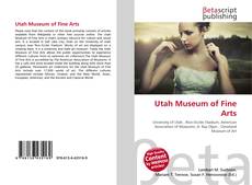 Copertina di Utah Museum of Fine Arts