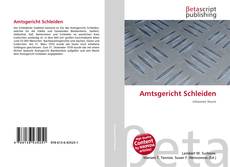Buchcover von Amtsgericht Schleiden