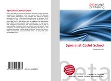 Copertina di Specialist Cadet School