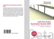 Buchcover von Utah Film Critics Association Awards 2006