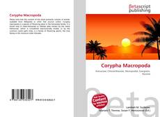 Copertina di Corypha Macropoda