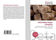 Capa do livro de Utah-Idaho Sugar Company 