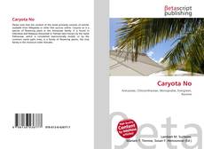 Copertina di Caryota No