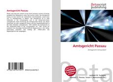 Amtsgericht Passau kitap kapağı
