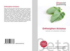 Copertina di Orthosiphon Aristatus