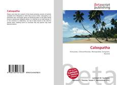 Couverture de Calospatha