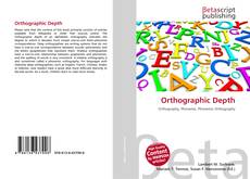 Couverture de Orthographic Depth