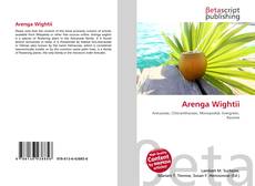 Copertina di Arenga Wightii