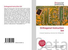 Copertina di Orthogonal Instruction Set