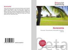 Buchcover von Acrocomia