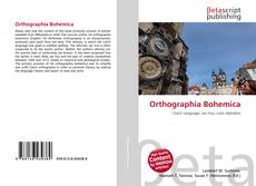 Copertina di Orthographia Bohemica