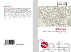 Copertina di Kokatnoor