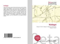 Couverture de Kodagai