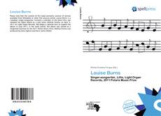 Louise Burns kitap kapağı
