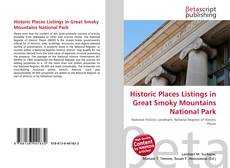 Copertina di Historic Places Listings in Great Smoky Mountains National Park