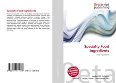 Capa do livro de Specialty Food Ingredients 
