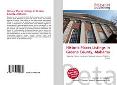 Capa do livro de Historic Places Listings in Greene County, Alabama 