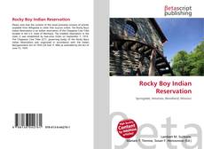 Buchcover von Rocky Boy Indian Reservation