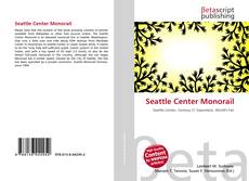 Buchcover von Seattle Center Monorail