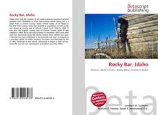 Copertina di Rocky Bar, Idaho