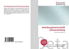 Buchcover von Amtshauptmannschaft Schwarzenberg