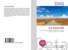 Buchcover von U.S. Route 89A