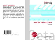 Buchcover von Specific Identification