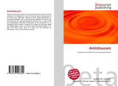 Copertina di Amtshausen