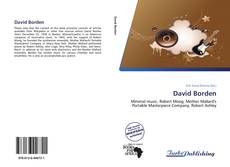 Bookcover of David Borden