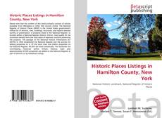 Historic Places Listings in Hamilton County, New York的封面