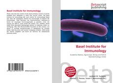 Buchcover von Basel Institute for Immunology