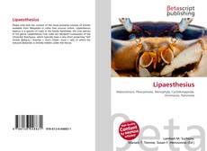 Couverture de Lipaesthesius
